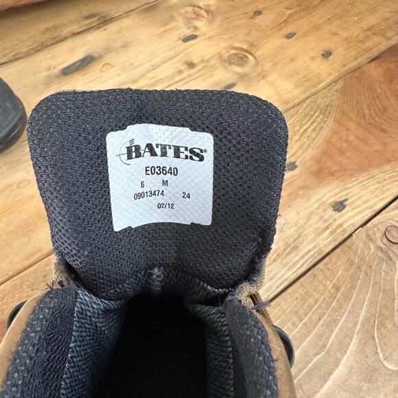 Bates Boots Men's 6 Lightweight Gore-Tex‎ Waterproof Hiker Tan Black - Picture 8 of 11